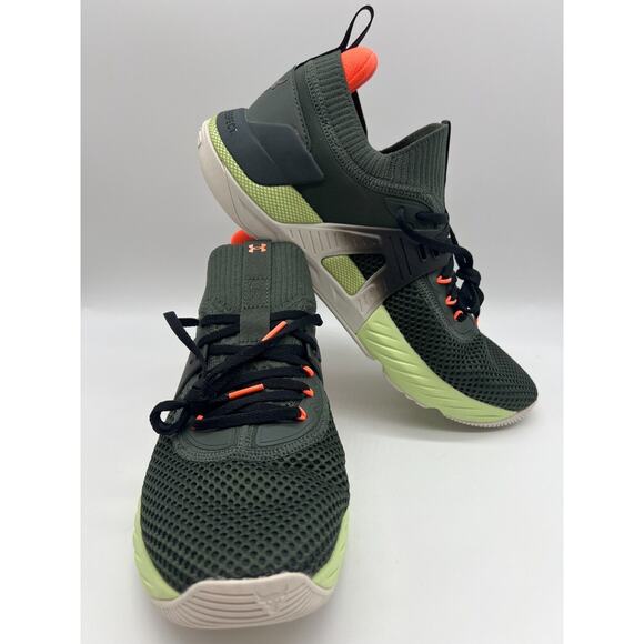 Under Armour Project Rock 4 Mana Training 3025940-304 Green Men Size 12. - Picture 5 of 12